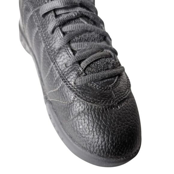 NIKE Air Jordan Jumpman Pro "Black Metallic Silver" GS Sneakers Size 3Y - Picture 10 of 13